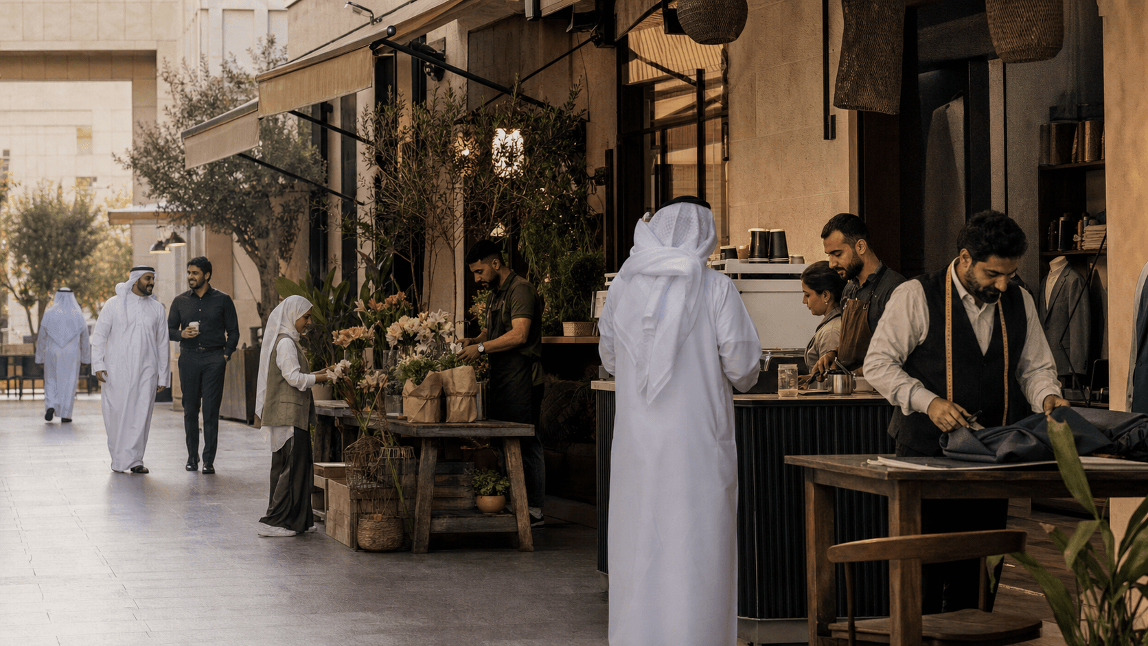 Kuwait local business arcade